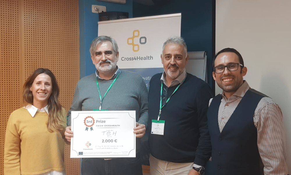 Sentinel Monitoring, junto con Biodata Devices, obtienen el tercer premio en Cross4health Hackaton